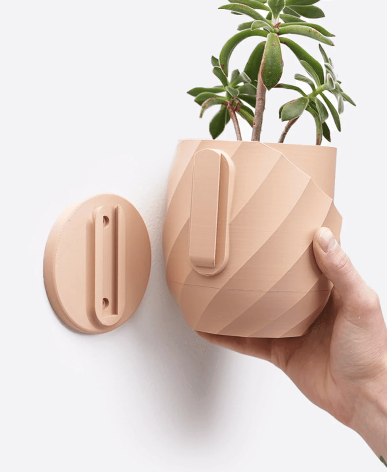 Cracked Spiral Planter - Image 3